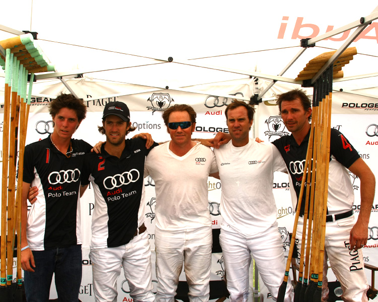 Juancito Bollini Nico Pieres Marc Ganzi Gonzalito Pieres Jeff Hall. Photo credit Alex Pacheco.